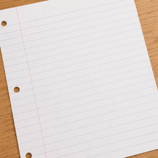 Animated GREAT JOB! A+ GIF with a red pencil writing the message one character at a time on lined notebook paper.