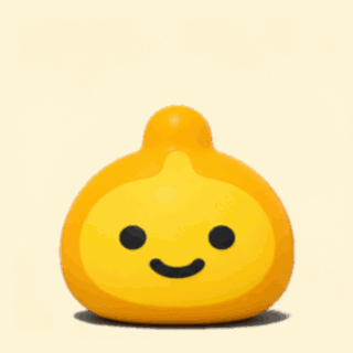 Animated Cheer Up GIF with the gifmog original yellow character opening its mouth wide while displaying encouraging words in multiple languages.